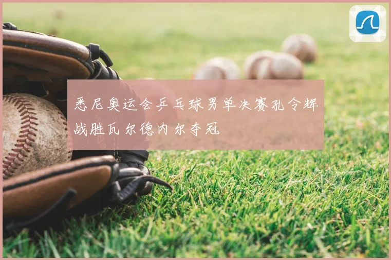 悉尼奥运会乒乓球男单决赛孔令辉战胜瓦尔德内尔夺冠